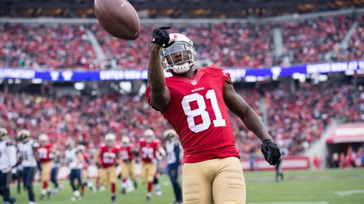 Anquan Boldin spent 14 seasons in the NFL, including three with the 49ers. Boldin retired from the NFL on Sunday.
