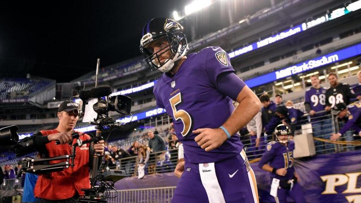 Baltimore Ravens quarterback Joe Flacco is the highest-paid player in the NFL this season at $24.5 million.