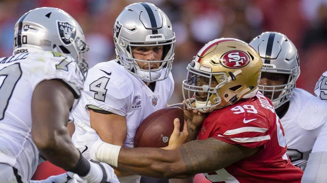Raiders mailbag: Can the offensive line protect Carr for a change?