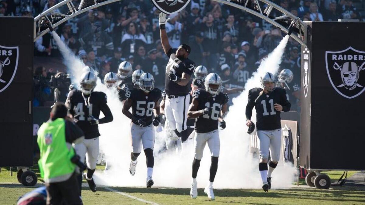 The Raiders will open the 2017-18 season on Sept. 10 on the road against the Tennessee Titans. A week later, they will host the New York Jets in their first home game.