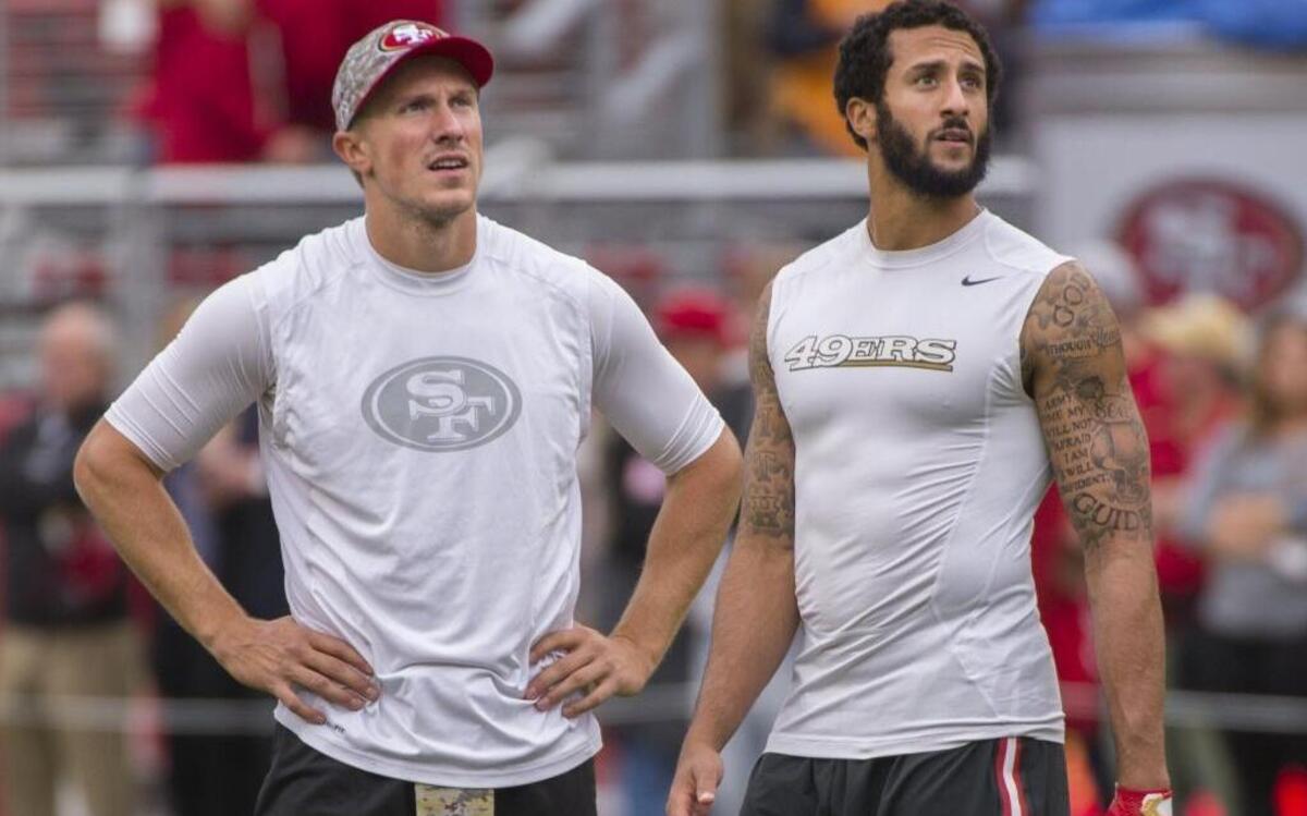 Quarterbacks Blaine Gabbert, left, and Colin Kaepernick have been front and center in discussions about what’s wrong or right with the San Francisco 49ers. The Sacramento Bee’s Matt Barrows will address the QB issue and try to sort out the team’s needs, problems, bright spots and overall fortunes during a live chat scheduled for noon on Tuesday, Nov. 17, 2015.