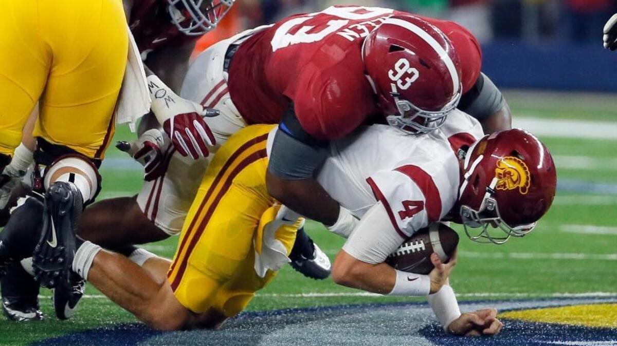 Alabama defensive lineman Jonathan Allen widely is considered one of the two best players in the upcoming draft. But he plays a position the 49ers have drafted in the first round the last two years.