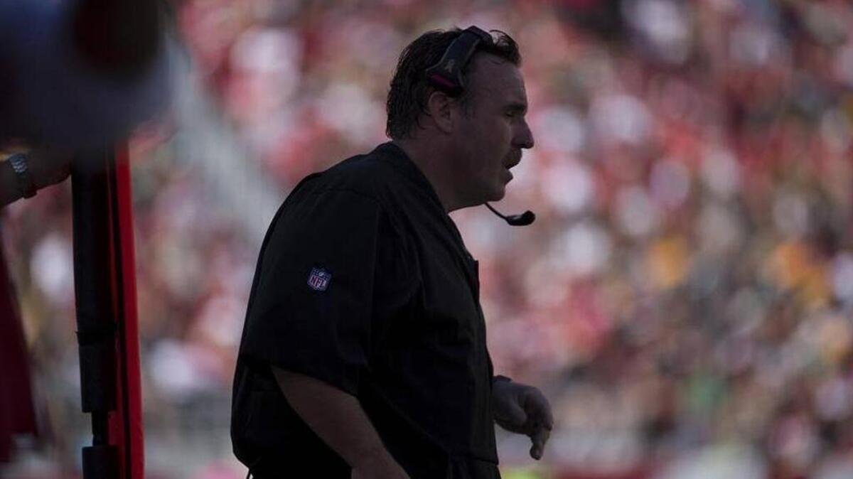 Jim Tomsula is having to deal with something his 49ers coaching predecessors also have had to handle -- leaks to the national media.