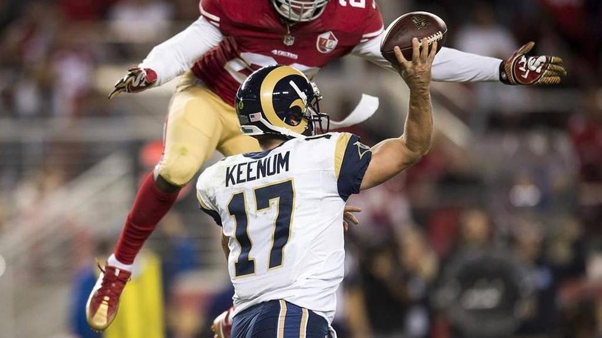Jaquiski Tartt logged a season-high 30 snaps Sunday in Seattle