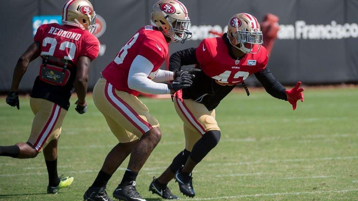 Rookie linebacker Donavin Newsom, 48, suffered a concussion on Aug. 8.