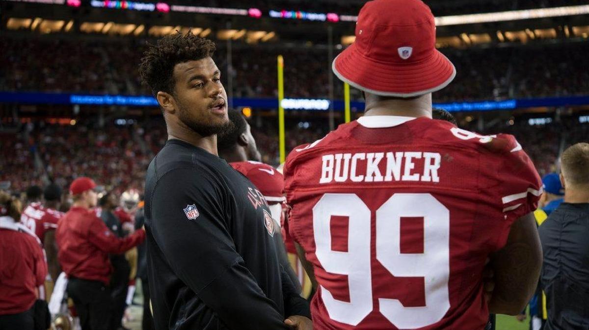 Arik Armstead went on injured reserve in 2017 for the second straight year, this time after suffering a broken hand.