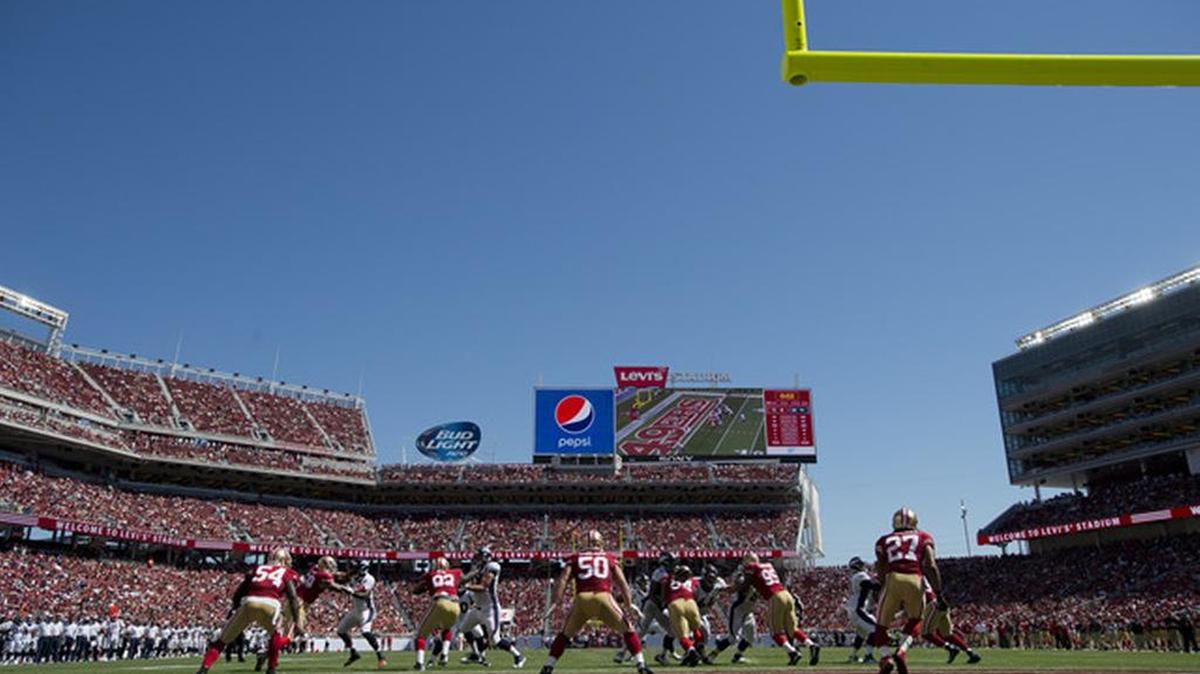 
The grass currently at Levi’s Stadium was grown in Arizona and installed by a different company than the one the 49ers previously have been using.
