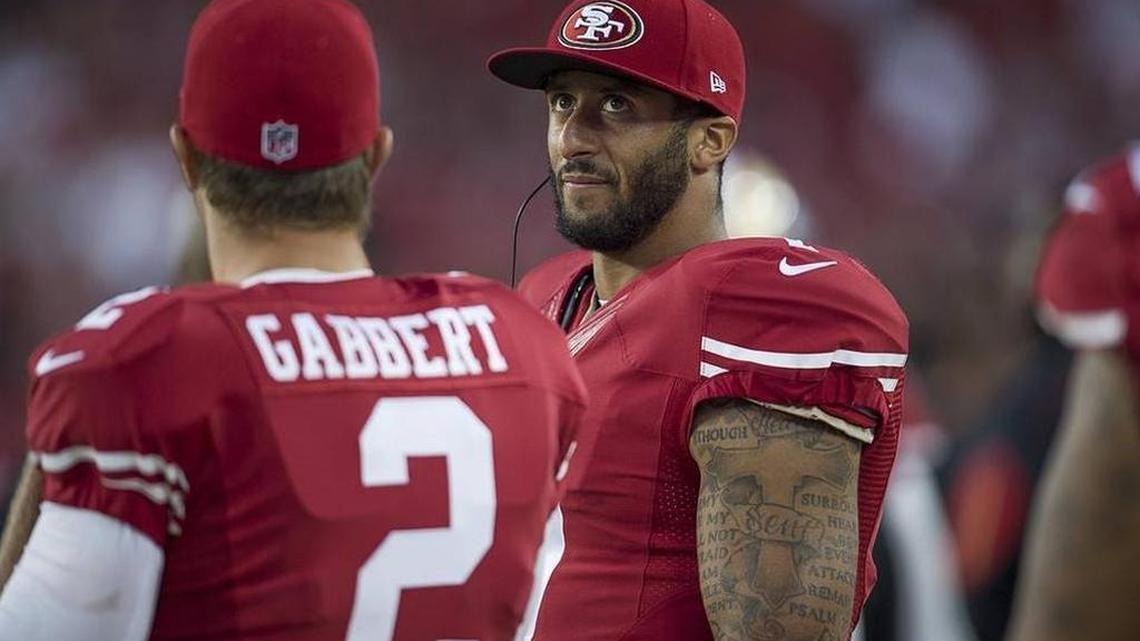 
Colin Kaepernick remains confident in the 49ers offense despite completing only five passes this preseason.
