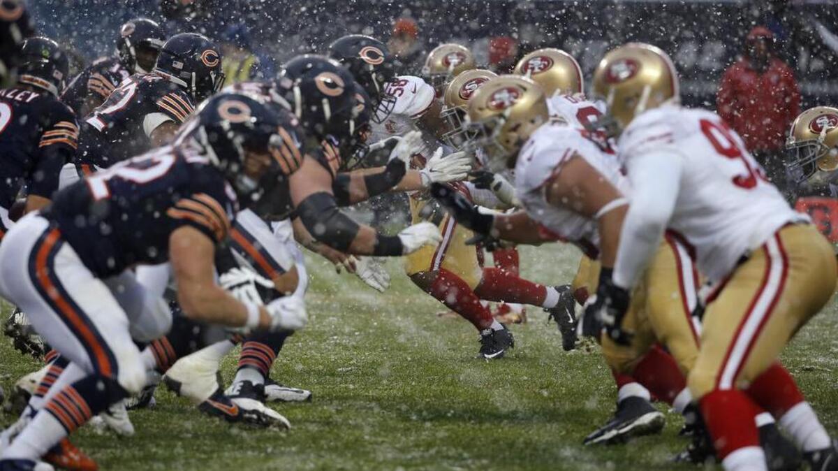 The 49ers and Chicago Bears will play for the fourth straight season in 2017.