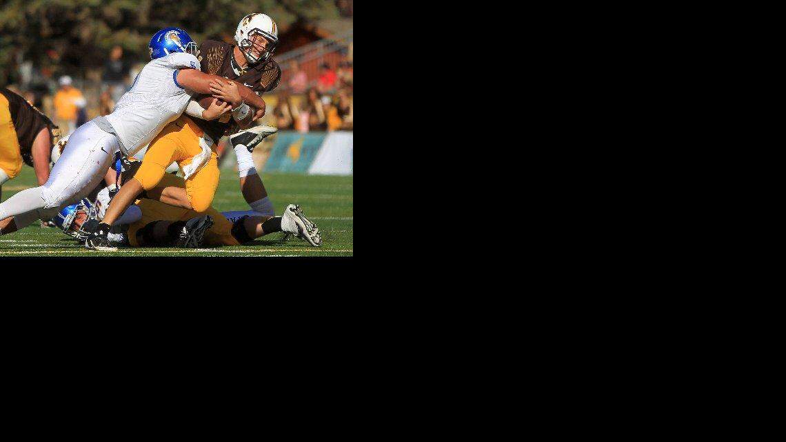 
San Jose State’s Travis Raciti was among the prospects trying to catch the eye of 49ers’ decision makers on Friday
