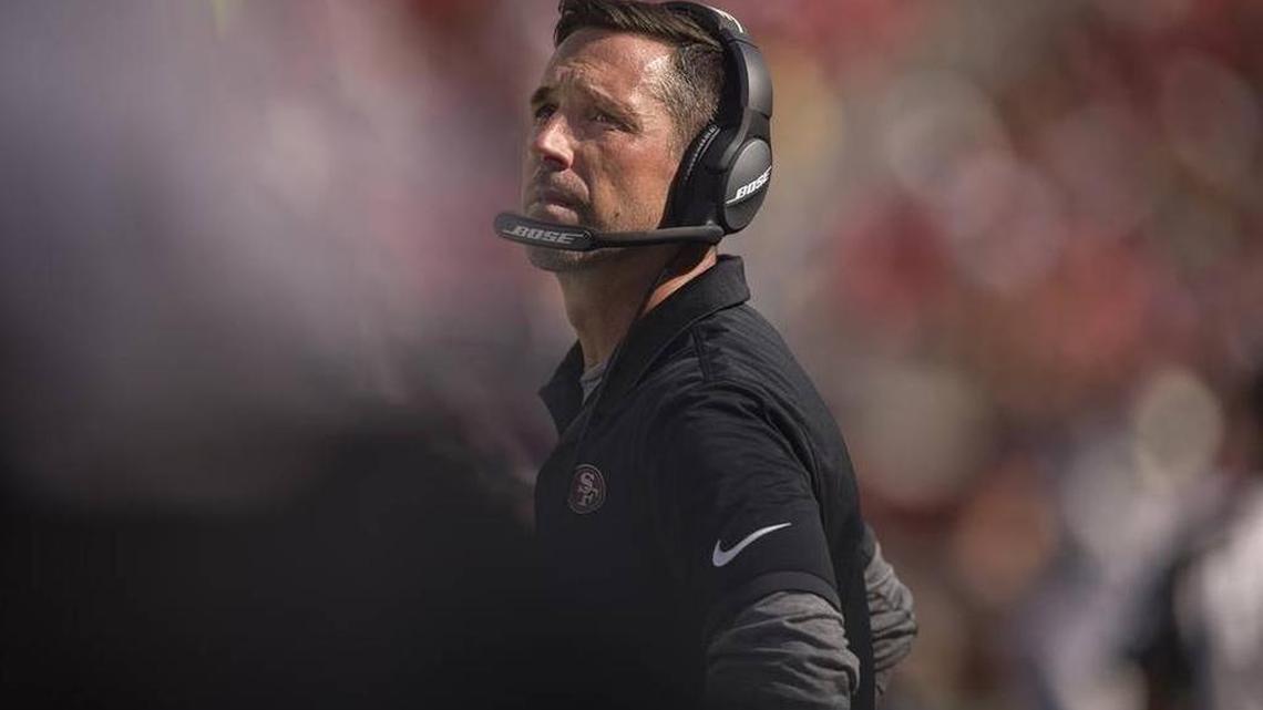 Kyle Shanahan spoke about some of his players following an OTA practice on May 22.