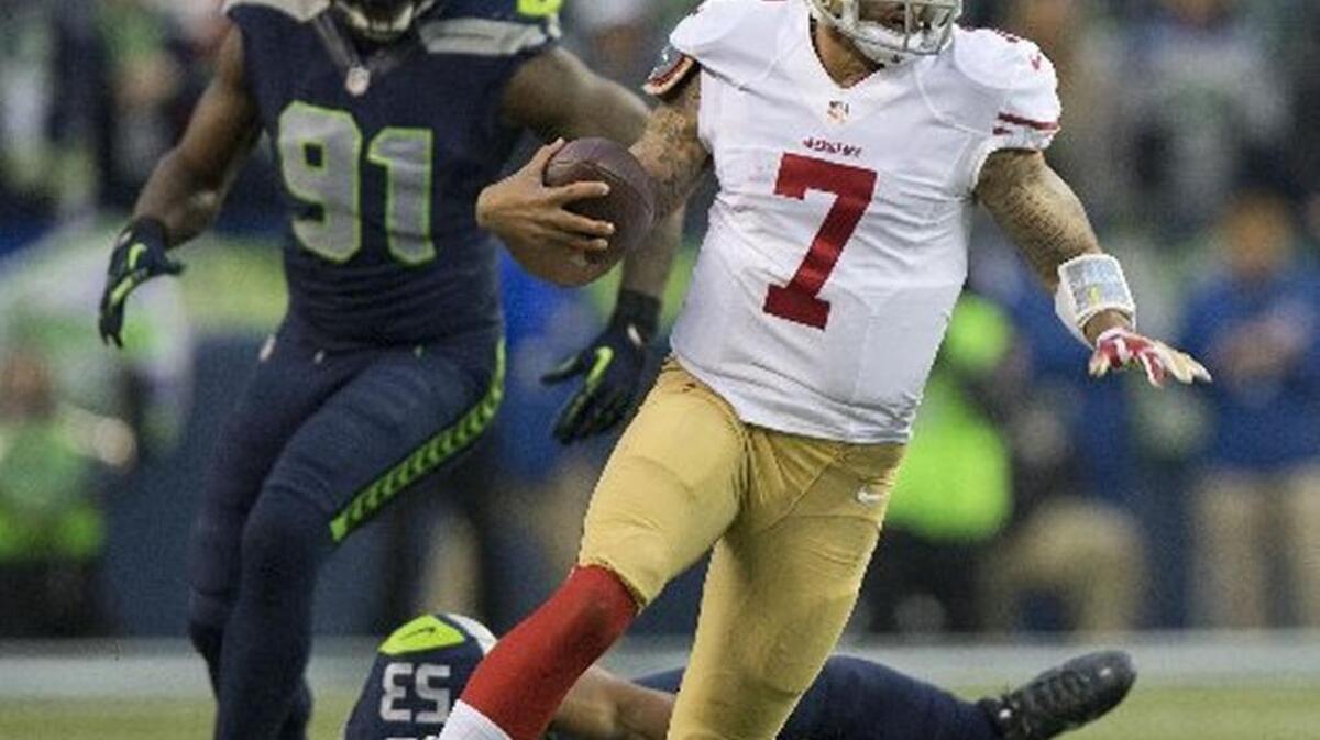 The Seattle Seahawks signed Austin Davis to be a backup quarterback, not Colin Kaepenick, who remains a free agent.