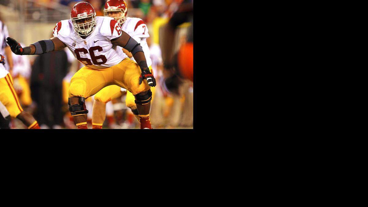 
Marcus Martin was the first of the 49ers’ three picks in the third round of the May draft. he’ll get the first crack at becoming the starting center now that Daniel Kilgore is out for the season.
