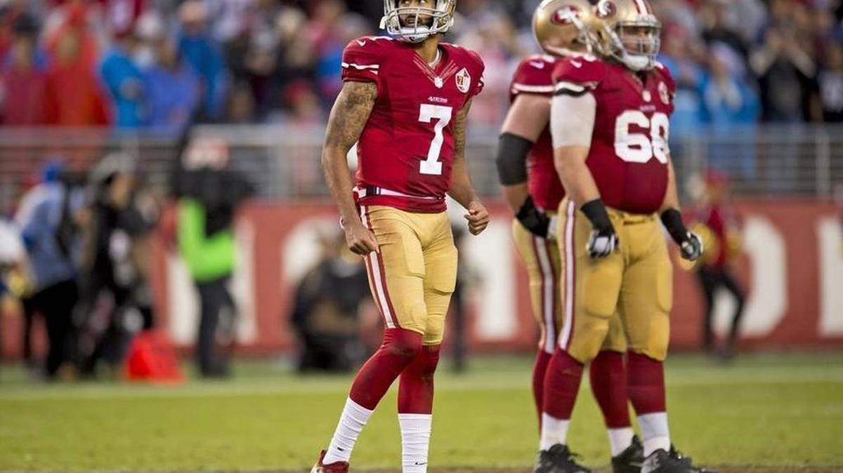 Former 49ers quarterback Colin Kaepernick remains a free agent nearly three weeks after the new league year began.