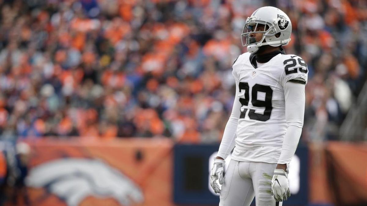 The Raiders released cornerback David Amerson earlier this month. He’s played in 35 games for Oakland from 2015-17, but injuries held him to just six games last season.