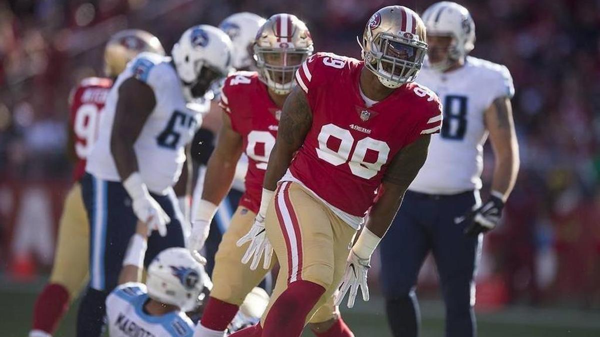 DeForest Buckner has only three sacks this season. But the 49ers feel he’s been plenty productive at his current position.
