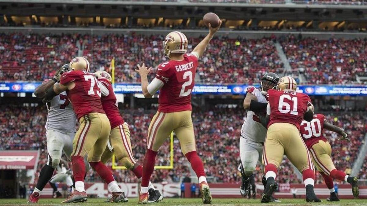 Is Blaine Gabbert a changed man? The Seahawks defense will provide an excellent test for the 49ers quarterback.