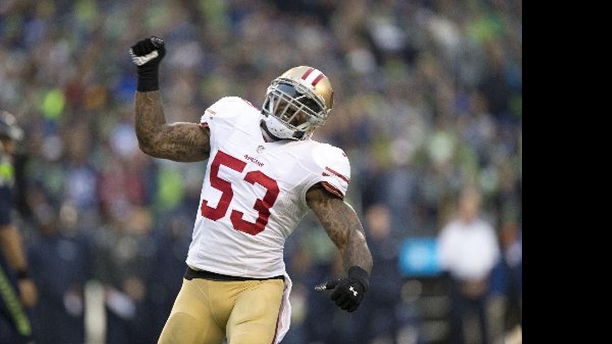 
NaVorro Bowman is the most significant name on a long list of 49ers who are coming back from 2014 injuries.
