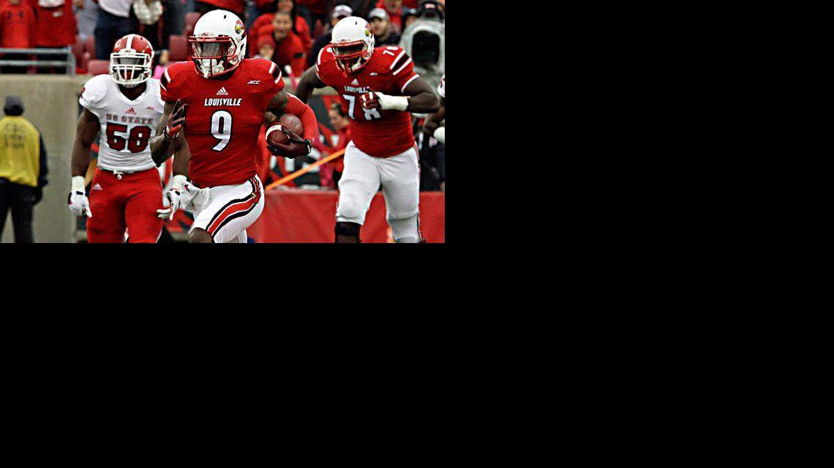 
Louisville wide receiver DeVante Parker is one of the players the 49ers could target in the first round.
