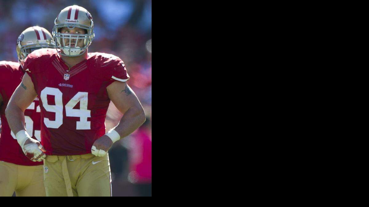 
Justin Smith today says he hasn’t fully decided how he’ll spend the 2015 season. He said he’d decide next week.

