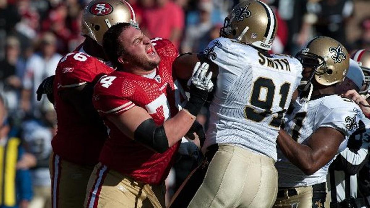 
Joe Staley, who is easily the 49ers’ best offensive lineman and who might be their best player, sat out Monday’s practice. That was not good news for the offensive line.
