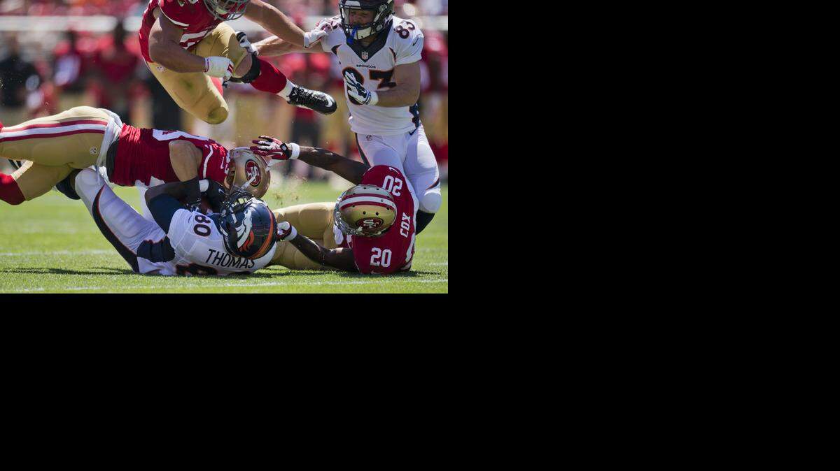 
Chris Borland is on pace to finish with more tackles than any other rookie -- despite not starting the 49ers’ first six games.
