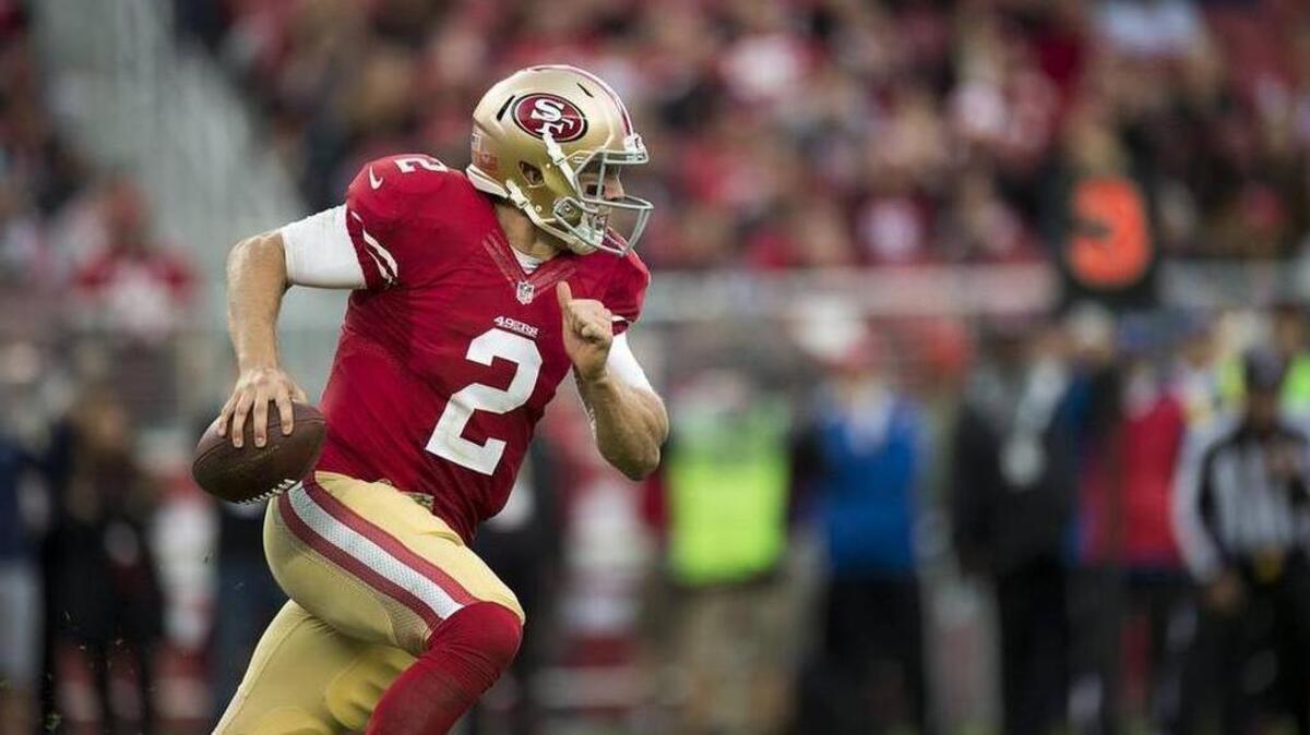 Blaine Gabbert says the 49ers’ finale Sunday is “huge” for some people even though there’s little at stake for the team.