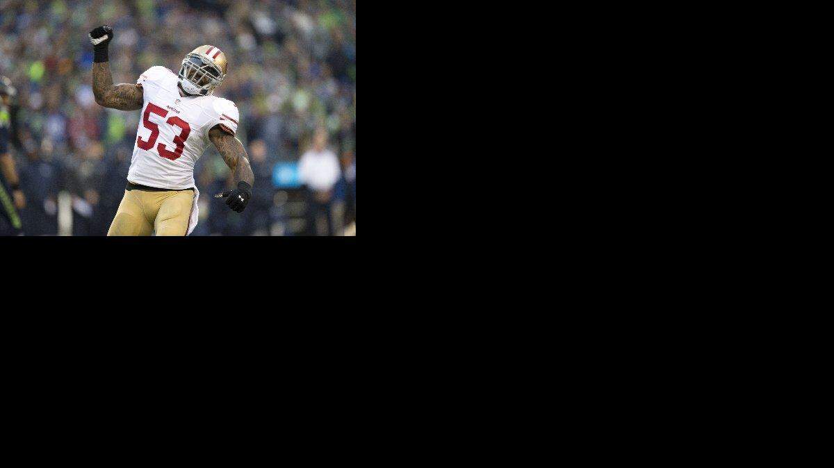
NaVorro Bowman is back on the 49ers’ 53-man roster. Whether he plays this season, however, remains a question mark.
