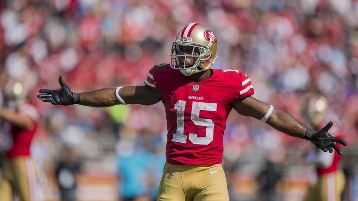 Wide receiver Pierre Garcon remains with the San Francisco 49ers following Tuesday’s NFL trade deadline.