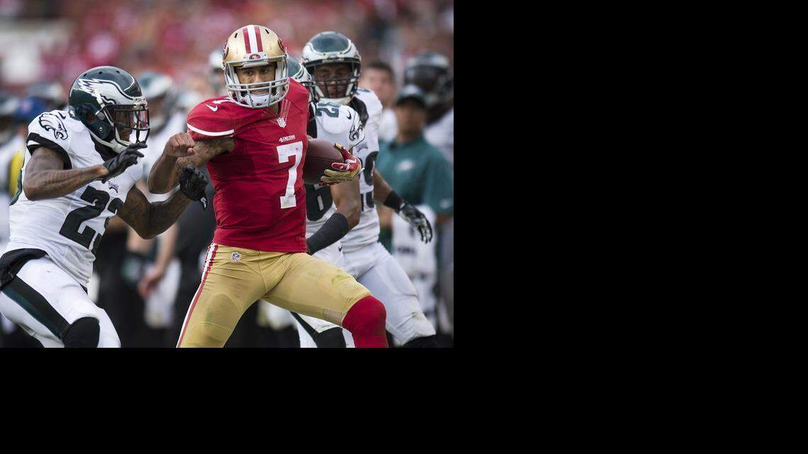 
The 49ers promise to rely on Colin Kaepernick’s legs more heavily in 2015 than they did in 2014.
