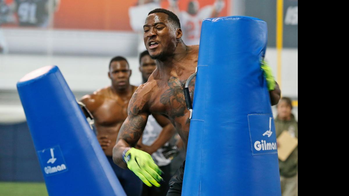 
Most 49ers rookies, such as third-round pick Eli Harold, haven’t trained regularly since their pro days in March.
