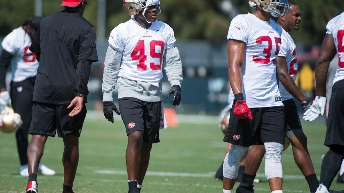 The 49ers waived safety Lorenzo Jerome on Monday. Jerome was the first St. Francis University product to play in the NFL since 1952.