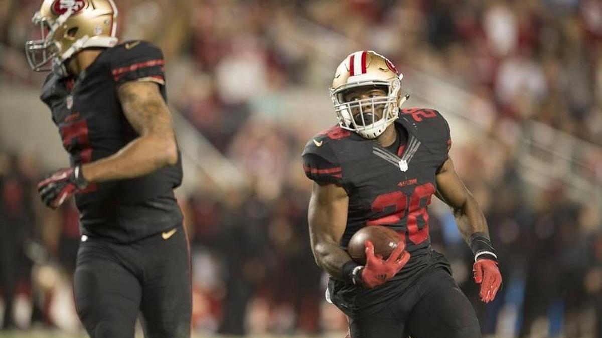 Running back Carlos Hyde rushed for 168 yards in Week 1. But he broke his foot in Week 5 and eventually was placed on injured reserve.