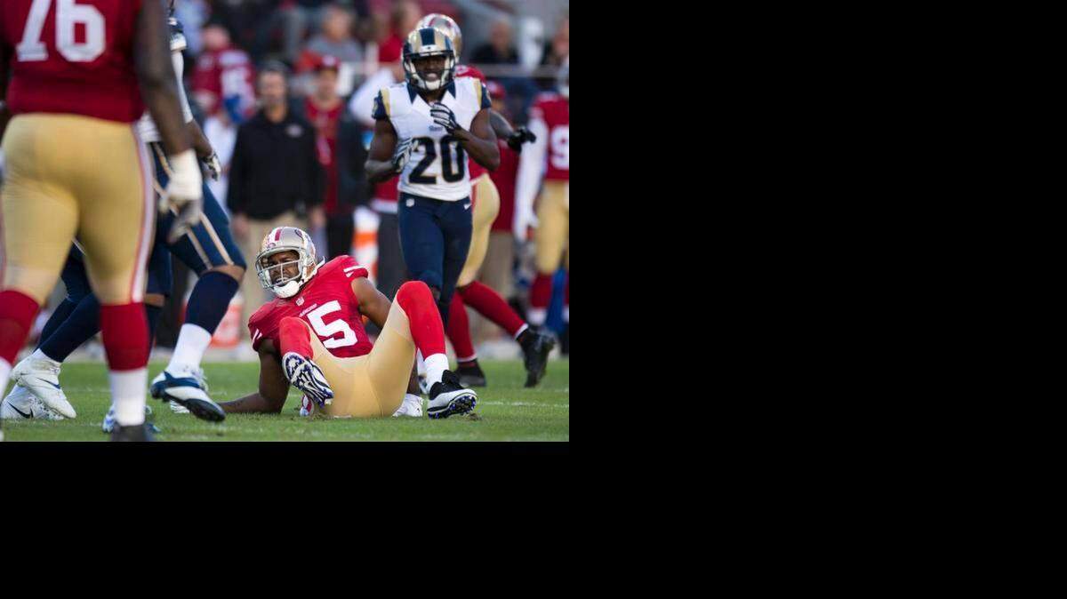 
Michael Crabtree could be one of several significant 49ers to depart in the offseason
