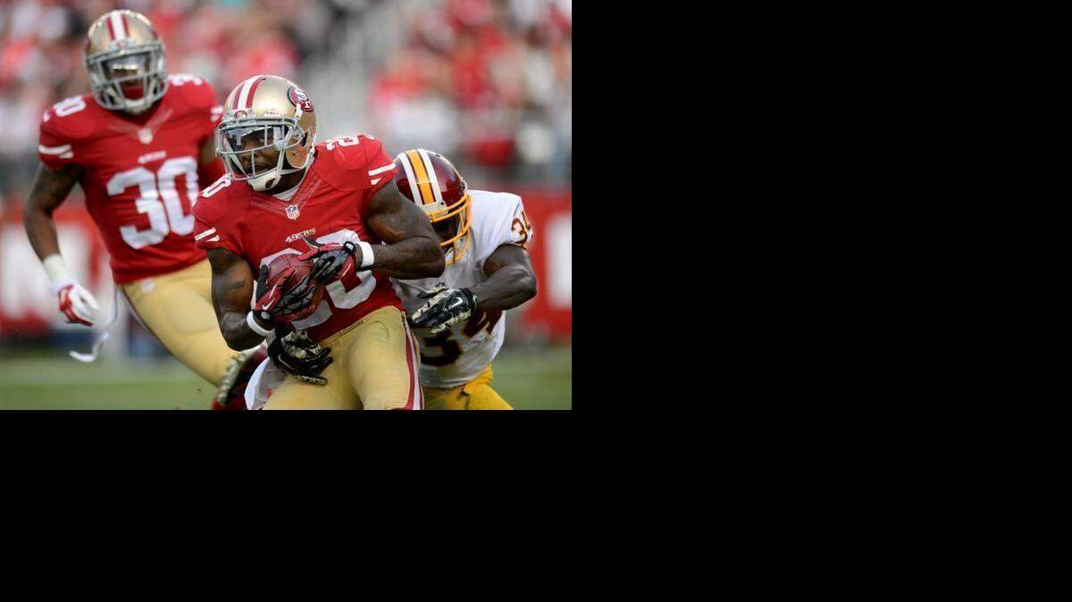 
Perrish Cox, whose five interceptions led the 49ers last season, signed with the Titans

