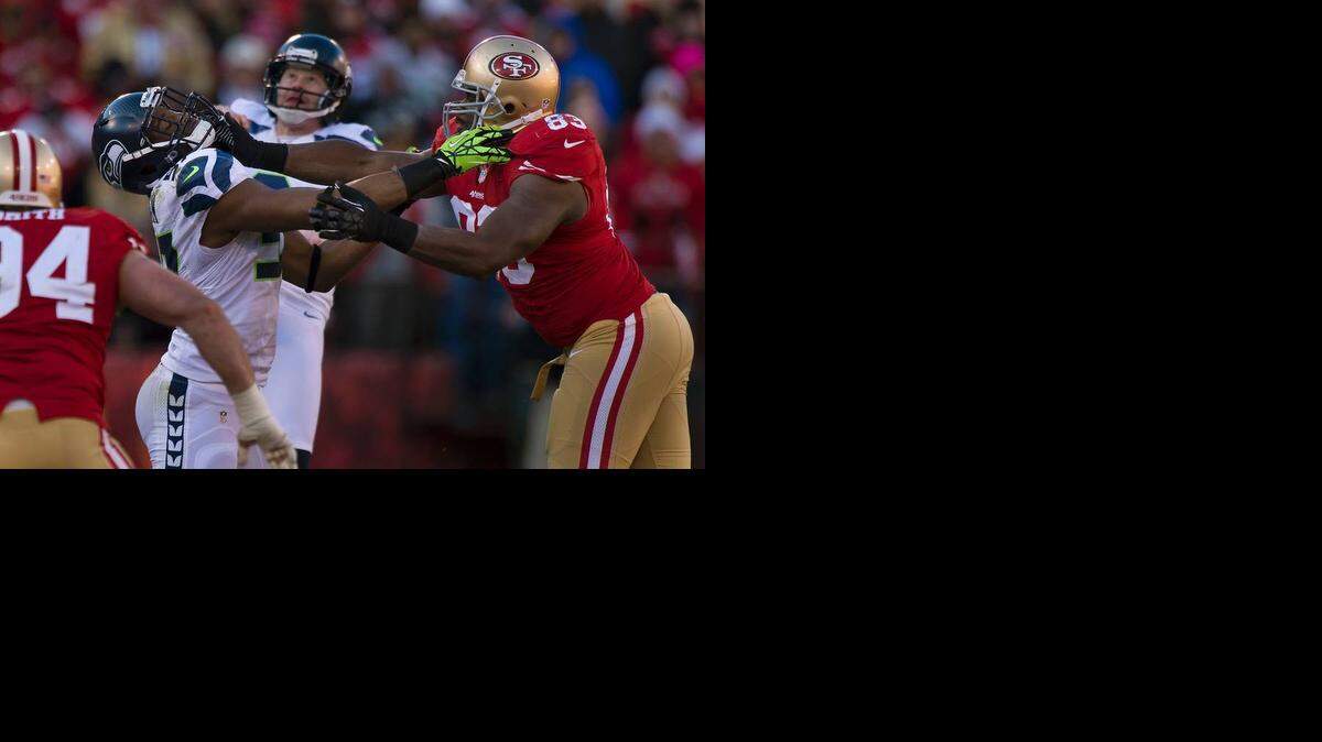 
The 49ers released Demarcus Dobbs today to make room on a very crowded defensive line.
