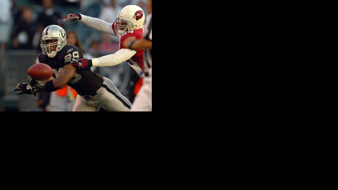 
Ronald Curry, seen here with the Raiders in 2005, will work with the 49ers’ wide receivers alongside new hire Adam Henry.

