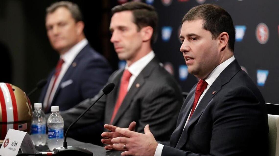 CEO Jed York credits 49ers’ Super Bowl rise to Kyle Shanahan, John Lynch