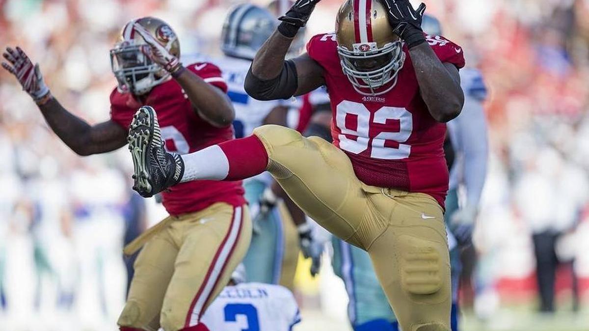 49ers lineman Quinton Dial will see more snaps at defensive end now that Arik Armstead is finished for the season.