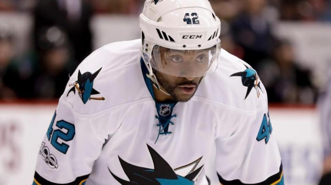 ‘It’s just about standing up for what’s right’: Why Sharks’ Joel Ward could take a knee