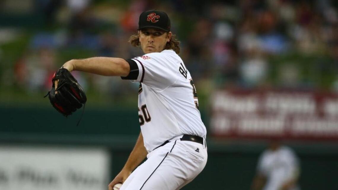 Pitcher Clayton Blackburn on cusp of majors with solid River Cats season