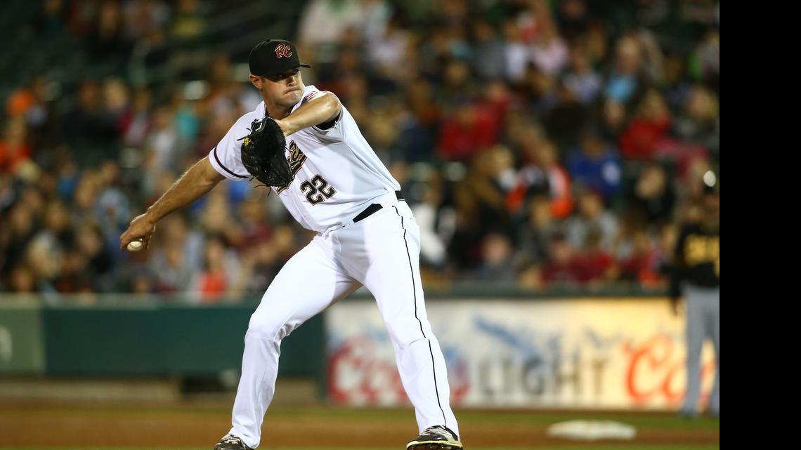 
Sacramento River Cats pitcher Michael Broadway is having an outstanding season.
