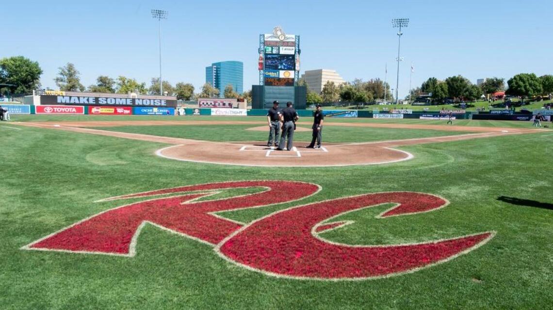 Snake makes itself at home on River Cats’ turf; play is halted briefly