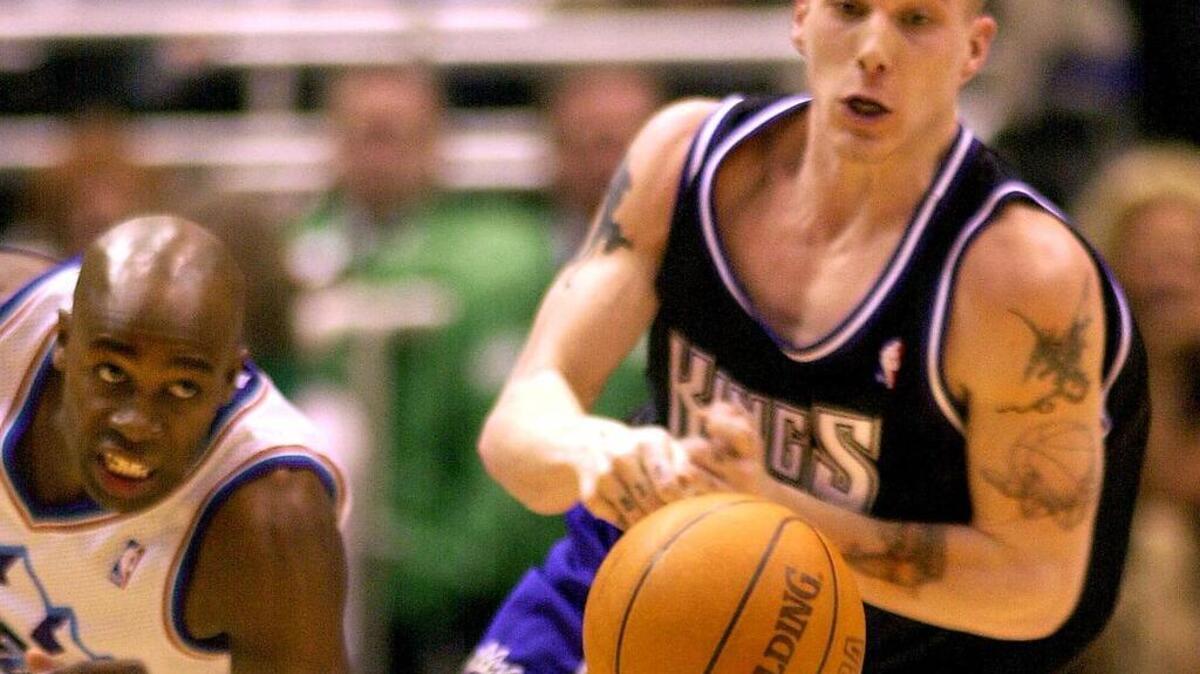 
Jason Williams was drafted by the Kings in 1998. The guard known as “White Chocolate” played 13 seasons in the NBA.

