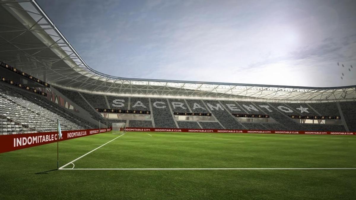 Latest drawings of Sacramento Republic FC stadium highlight special section for Tower Bridge Battalion members.