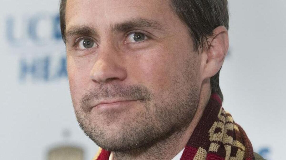 Sacramento Republic FC GM Todd Dunivant during a press conference at their main office on Thursday, February 1, 2018 in Sacramento.