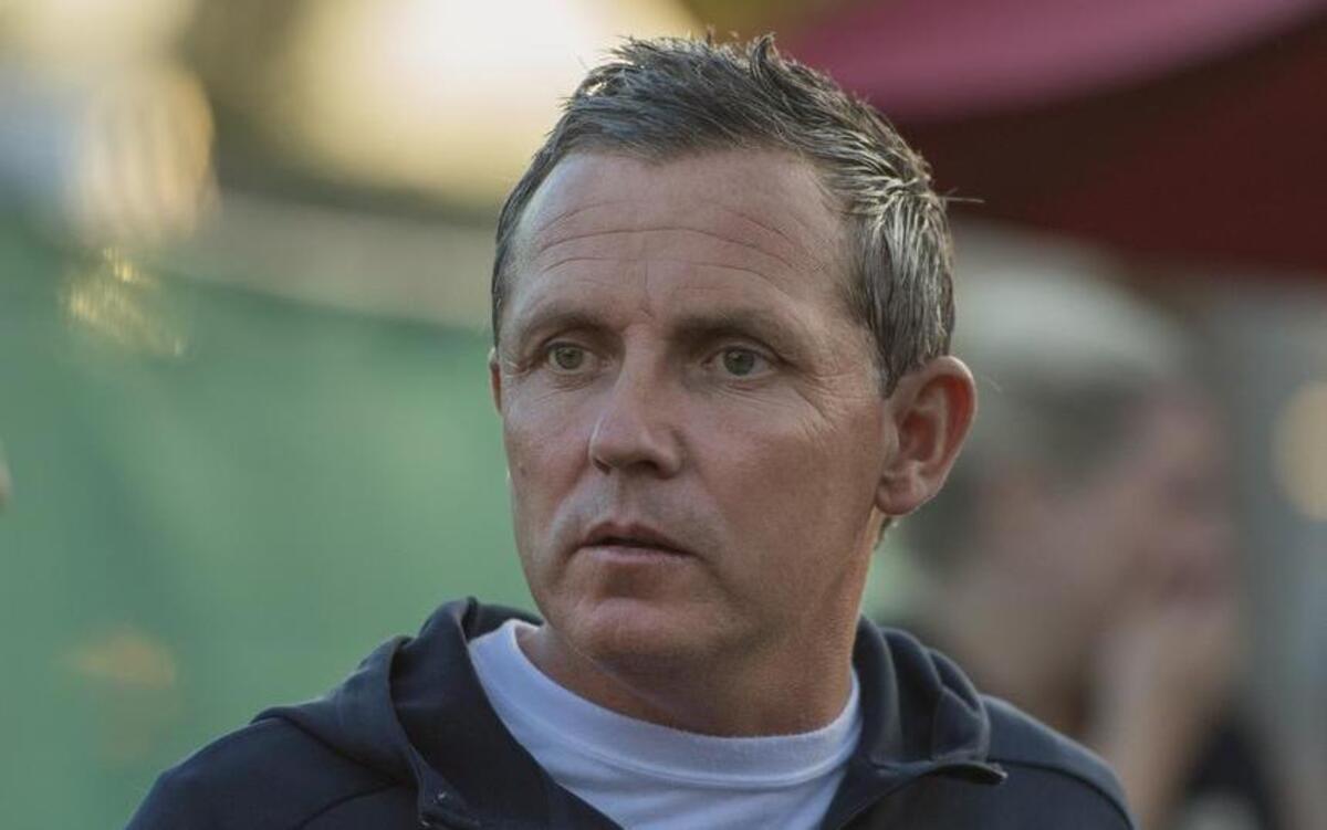 
New Republic FC coach Paul Buckle