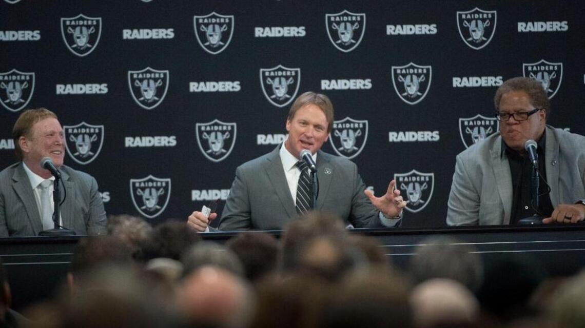 Gruden is the Raiders’ man in charge. Will he listen to GM on pressing decisions?