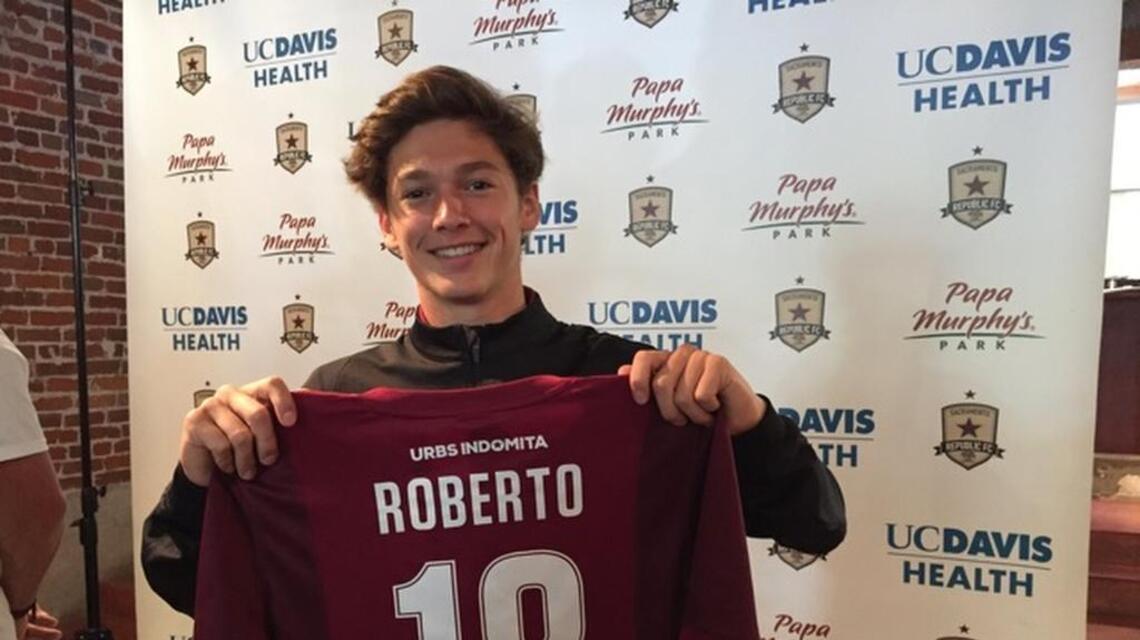 Too young to drive, not to play pro soccer, Roseville teen makes Republic FC history