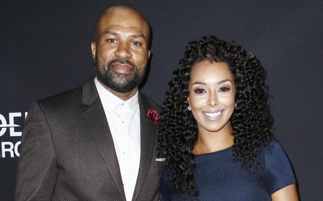 Former Los Angeles Lakers player and New York Knicks head coach Derek Fisher, left, and former "Basketball Wives" reality star Gloria Govan were involved in a suspected drunken driving crash Sunday in Los Angeles. Now TMZ Sports reports the 2015 Cadillac Escalade involved in the wreck is owned by Govan’s ex-husband, Matt Barnes of the Golden State Warriors.